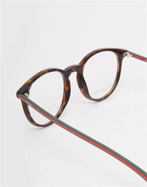 gafas hombre gucci|men's gucci clear lens glasses.